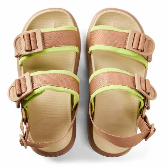 Havaianas Джапанки Unisex Kids' Street Tokyo Beige Flip Flops  