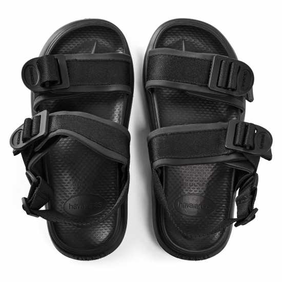 Havaianas Джапанки Unisex Kids Hav Street Tokyo Black Flip Flops  