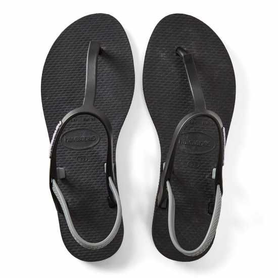 Havaianas Джапанки Unisex Kids Hav. You Paraty Rj Black Flip Flops  