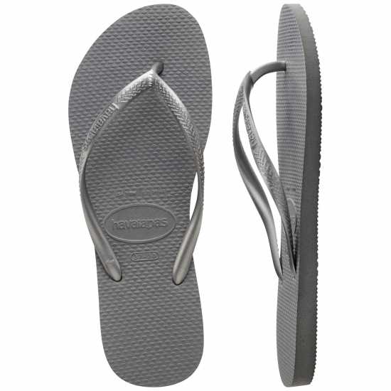 Havaianas Джапанки Hav. Slim Steel Grey 23/24 Flip Flops Unisex Kids  