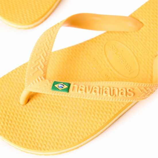 Havaianas Джапанки Hav. Brasil Pop Yellow 33/34 Flip Flops Unisex Kids Havaianas Джапанки Hav. Brasil Pop Yellow 33/34 Flip Flops Unisex Kids