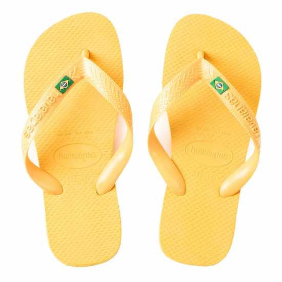Havaianas Джапанки Hav. Brasil Pop Yellow 33/34 Flip Flops Unisex Kids Havaianas Джапанки Hav. Brasil Pop Yellow 33/34 Flip Flops Unisex Kids