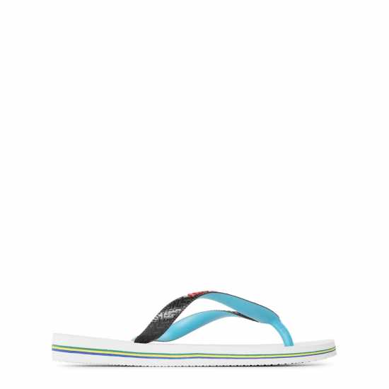 Havaianas Джапанки Hav. Brasil Mix White/black 33/34 Flip Flops Unisex Kids  