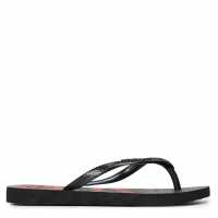 Havaianas Джапанки Hav. Slim Organic Black/pink 33/34 Flip Flops Unisex Kids Havaianas Джапанки Hav. Slim Organic Black/pink 33/34 Flip Flops Unisex Kids