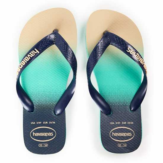 Havaianas Джапанки Hav. Top Fashion Virtual Green 33/3 Flip Flops Unisex Kids Havaianas Джапанки Hav. Top Fashion Virtual Green 33/3 Flip Flops Unisex Kids