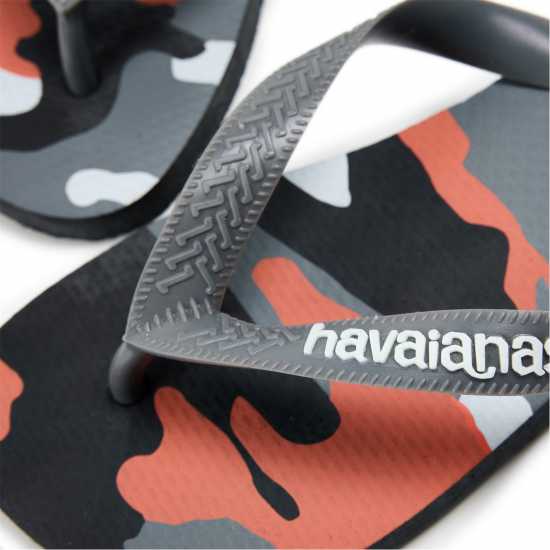 Havaianas Джапанки Hav. Top Camu New Graphite 33/34 Flip Flops Unisex Kids  