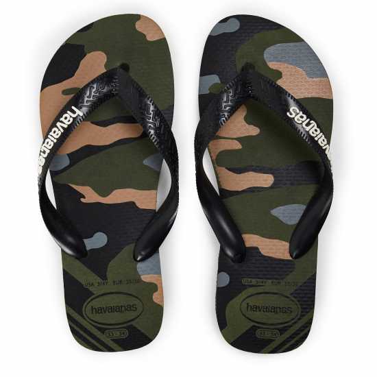 Havaianas Джапанки Hav. Top Camu Green 33/34 Flip Flops Unisex Kids  