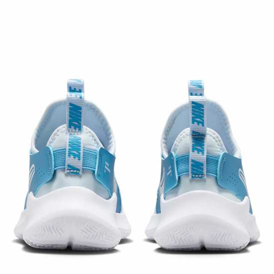 Nike Flex Runner 3 Little Kids Shoes Синьо/Бяло 