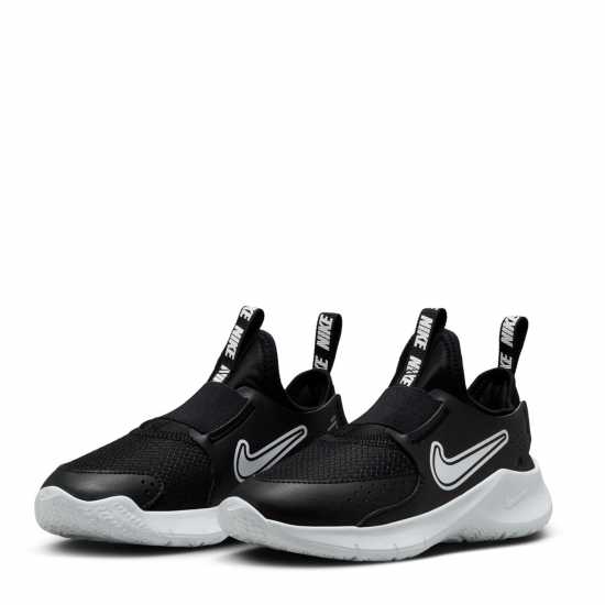 Nike Flex Runner 3 Little Kids Shoes Черно/Бяло 
