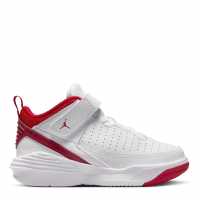 Air Jordan Max Aura 5 Little Kids' Shoes White/Red/Black Мъжки баскетболни маратонки