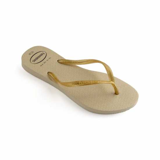 Havaianas Джапанки Hav. Slim Gloss Sand Grey 33/34 Flip Flops Unisex Kids  