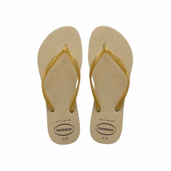 Havaianas Джапанки Hav. Slim Gloss Sand Grey 33/34 Flip Flops Unisex Kids  