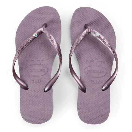 Havaianas Джапанки Hav. Slim Crystal Sw Ii Malve 33/34 Flip Flops Unisex Kids  