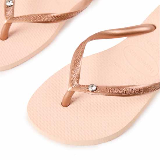 Havaianas Джапанки Hav. Slim Crystal Sw Ii Ballet Rose Flip Flops Unisex Kids  