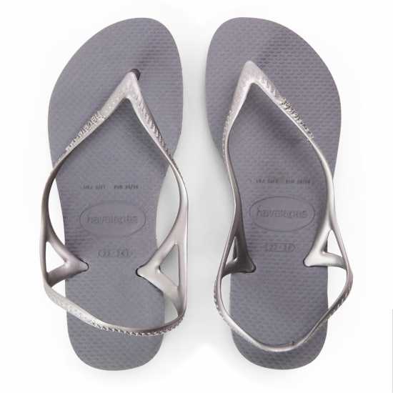 Havaianas Джапанки Hav. Sunny Ii Steel Grey 33/34 Flip Flops Unisex Kids  