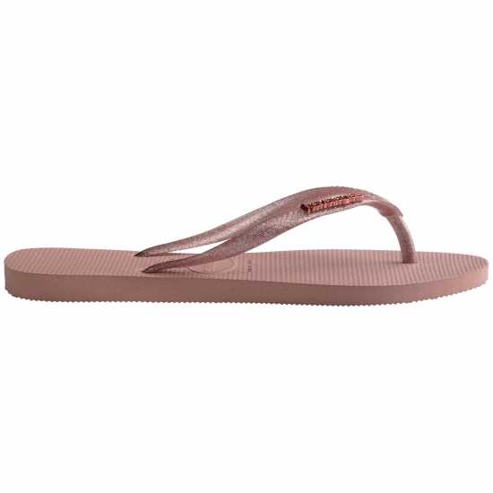 Havaianas Джапанки Hav. Slim Logo Metallic Crocus Rose Flip Flops Unisex Kids Havaianas Джапанки Hav. Slim Logo Metallic Crocus Rose Flip Flops Unisex Kids