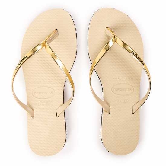 Havaianas Джапанки Hav. You Metallic Golden Sand Metal Flip Flops Unisex Kids Havaianas Джапанки Hav. You Metallic Golden Sand Metal Flip Flops Unisex Kids