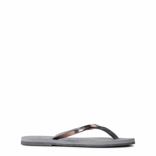 Havaianas Джапанки Hav. You Metallic Grey Steel/metall Flip Flops Unisex Kids Havaianas Джапанки Hav. You Metallic Grey Steel/metall Flip Flops Unisex Kids