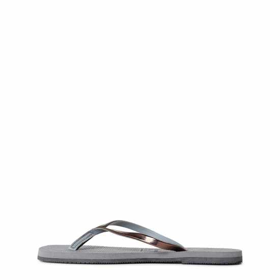 Havaianas Джапанки Hav. You Metallic Grey Steel/metall Flip Flops Unisex Kids Havaianas Джапанки Hav. You Metallic Grey Steel/metall Flip Flops Unisex Kids