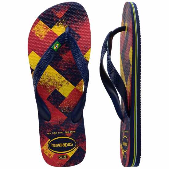 Havaianas Джапанки Hav. Brasil Fresh Navy Blue/navy Bl Flip Flops Unisex Kids  