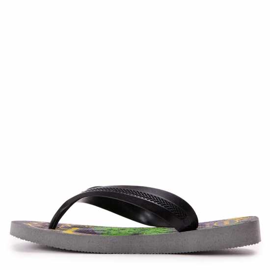 Havaianas Джапанки Hav. Kids Max Herois Steel Grey/bla Flip Flops Unisex  