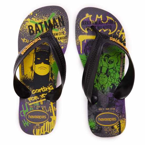 Havaianas Джапанки Hav. Kids Max Herois Steel Grey/bla Flip Flops Unisex  