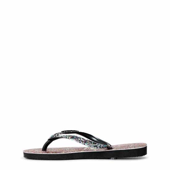 Havaianas Джапанки Hav. Slim Carnaval Black 33/34 Flip Flops Unisex Kids  