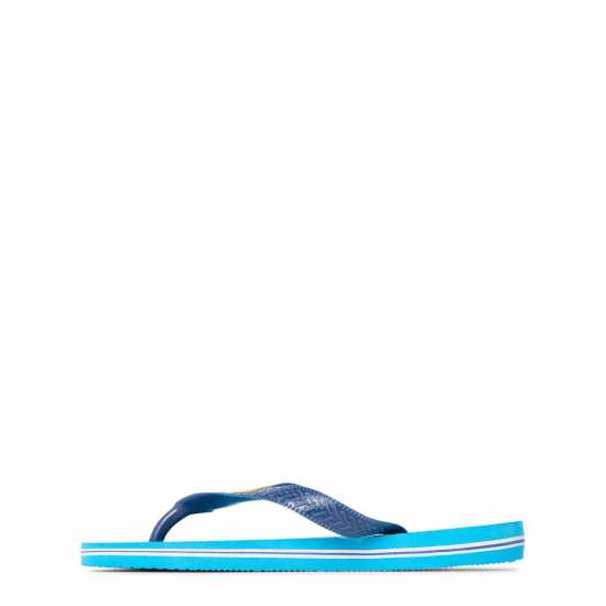Havaianas Джапанки Hav. Brasil Logo Turquoise/turquois Flip Flops Unisex Kids Havaianas Джапанки Hav. Brasil Logo Turquoise/turquois Flip Flops Unisex Kids