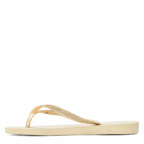Havaianas Джапанки Hav. Slim Glitter Ii Beige 33/34 Flip Flops Unisex Kids  