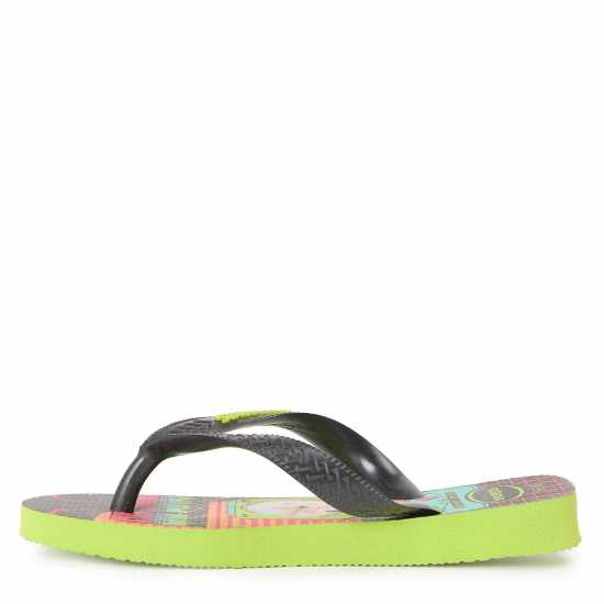 Havaianas Джапанки Hav. Top Holographic Lemon Green / Flip Flops Unisex Kids  