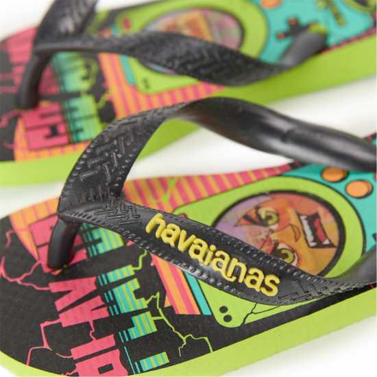 Havaianas Джапанки Hav. Top Holographic Lemon Green / Flip Flops Unisex Kids  