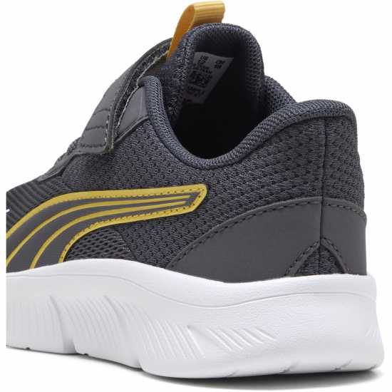 Puma Unisex Kids Flexfocus Ac+ Runners Grey/White Puma Unisex Kids Flexfocus Ac+ Runners Grey/White