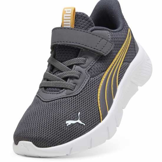 Puma Unisex Kids Flexfocus Ac+ Runners Grey/White Puma Unisex Kids Flexfocus Ac+ Runners Grey/White