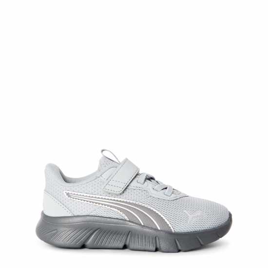 Puma Unisex Kids Flexfocus Ac+ Runners Grey/Silver 
