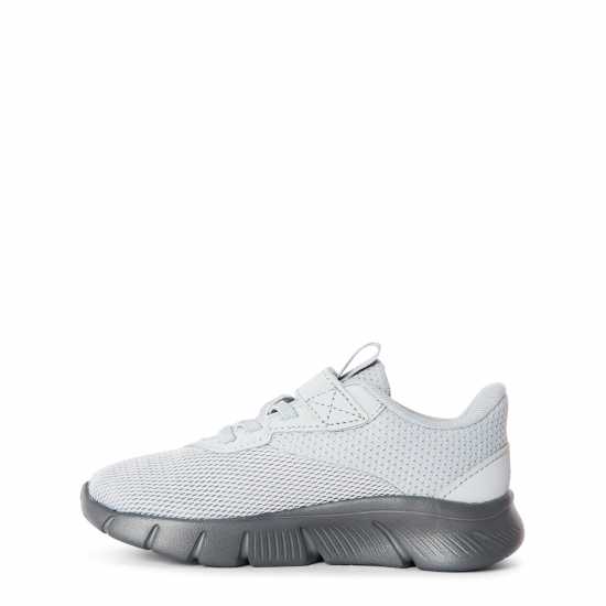 Puma Unisex Kids Flexfocus Ac+ Runners Grey/Silver 