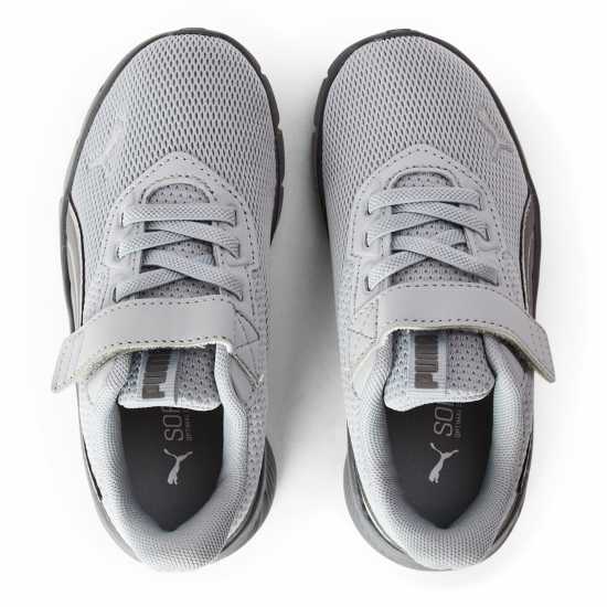 Puma Unisex Kids Flexfocus Ac+ Runners Grey/Silver 
