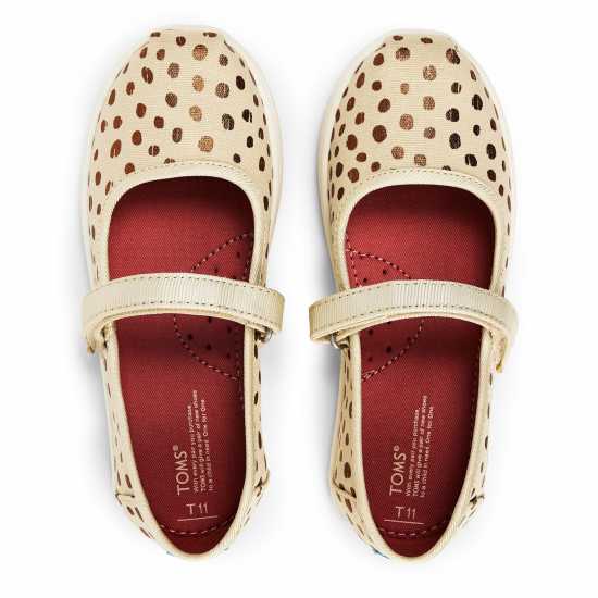 Toms Jane Flat Infants Toms Jane Flat Infants