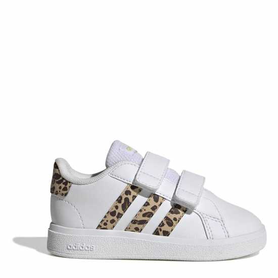 Adidas Grand Court 2.0 Shoes Infant Girls Бяло/Животно 