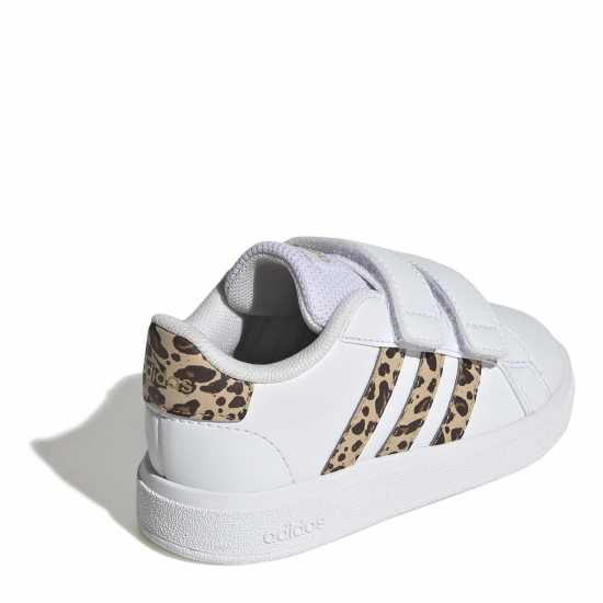 Adidas Grand Court 2.0 Shoes Infant Girls Бяло/Животно 