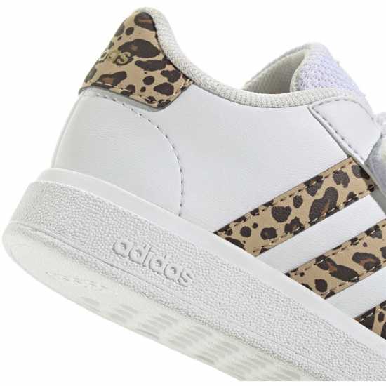 Adidas Grand Court 2.0 Shoes Infant Girls Бяло/Животно 