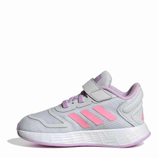 Adidas Duram 10 Running Shoes Kids Dash Grey/Pink - Детски маратонки