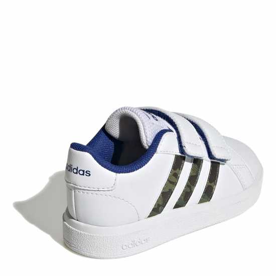 Adidas Grnd Curt 2.0 In41 Ftwr White/Grn Детски маратонки