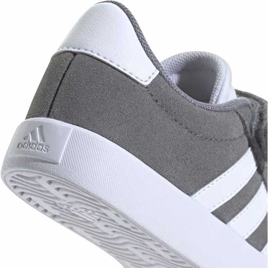 Adidas Court 3.0 El C Grey/White Детски маратонки