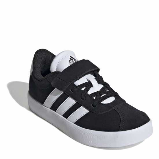 Adidas Court 3.0 El C Black/White Детски маратонки