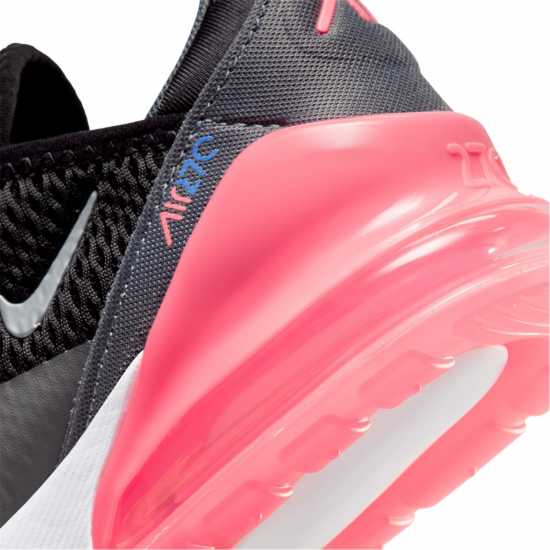 Nike Air Max 270 Little Kids' Shoe Черно/Розово Nike Air Max 270 Little Kids' Shoe Черно/Розово