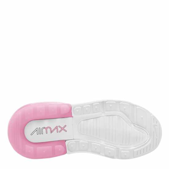 Nike Air Max 270 Little Kids' Shoe Pink Rise/White 