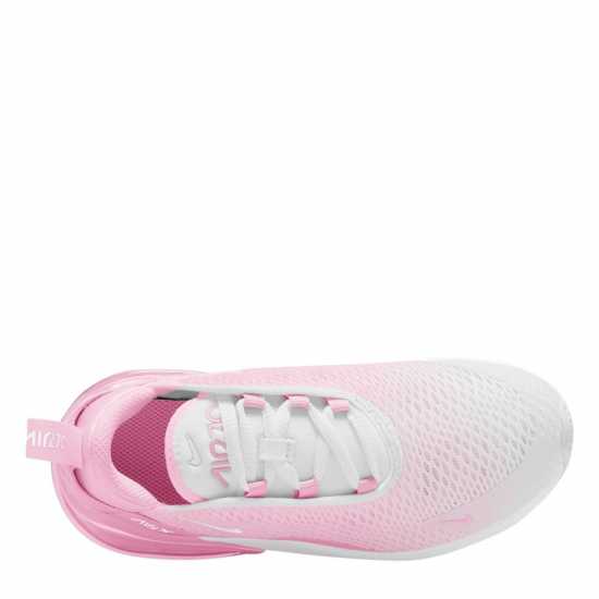 Nike Air Max 270 Little Kids' Shoe Pink Rise/White 