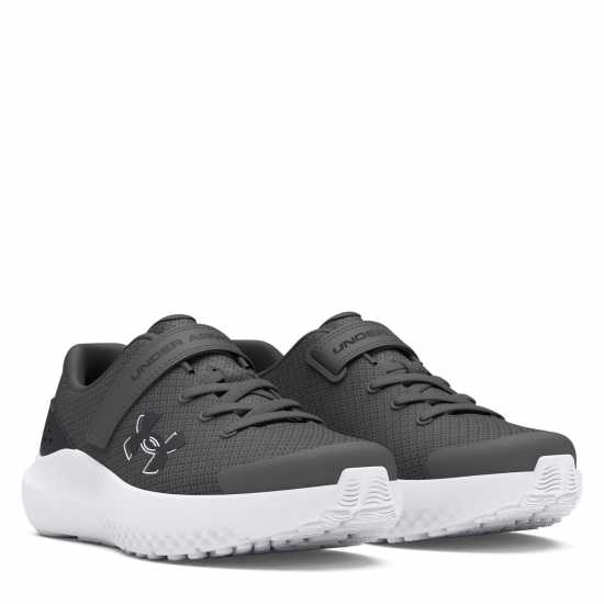 Under Armour Surge 4 Ac Running Shoes Unisex Childrens Castlerock Under Armour Surge 4 Ac Running Shoes Unisex Childrens Castlerock