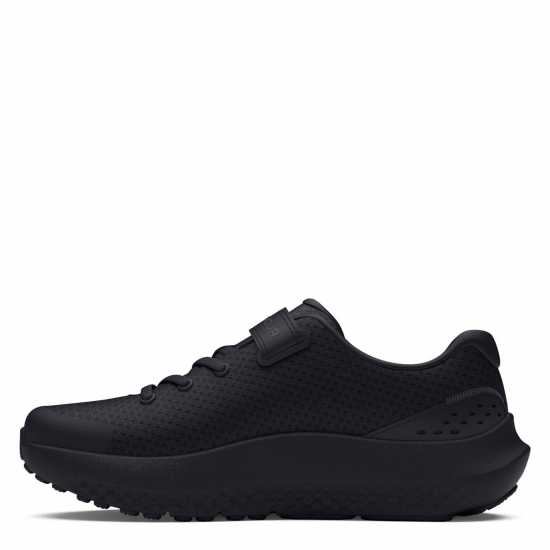 Under Armour Surge 4 Ac Running Shoes Unisex Childrens Черно/Черно 