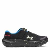 Under Armour Surge 4 Ac Running Shoes Unisex Childrens Черно/Жълто Under Armour Surge 4 Ac Running Shoes Unisex Childrens Черно/Жълто